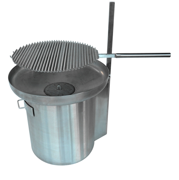 Standschwenkgrill 80cm, Inox